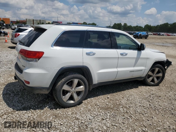 2016 Jeep Grand Cherokee Limited with VIN 1C4RJFBM1GC332741, listed as a Copart auction lot 63408575 with 181,504 mi miles and Salvage title. Bid and sale history available at DreamBid. Image 3.