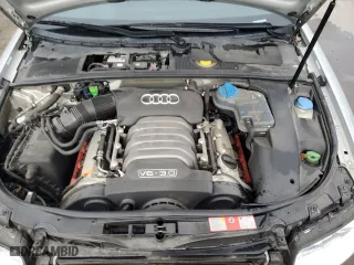2002 Audi A4 3.0L with VIN WAULT68E72A183852, listed as a Copart auction lot 86543184 with 121,507 mi miles and Salvage Title. Bid and sale history available at carsss.com. Image 11.