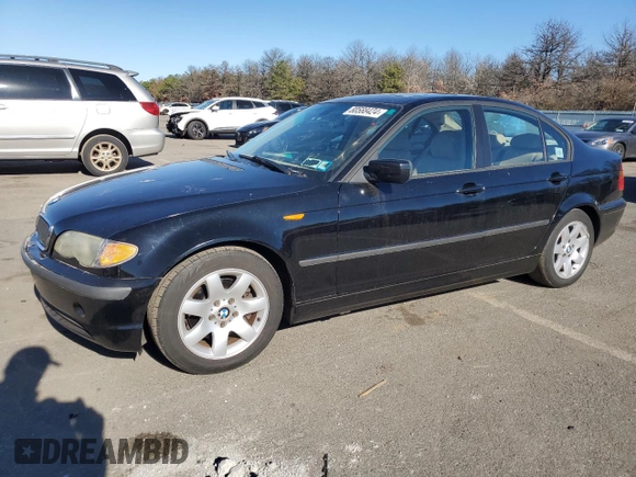 2005 BMW 3 Series 325i with VIN WBAET37455NJ89193, listed as a Copart auction lot 80588424 with 192,223 mi miles and Clean Title. Bid and sale history available at carsss.com. Image 1.