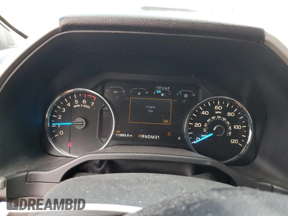 2015 Ford F-150 XLT with VIN 1FTEW1EP9FFB46015, listed as a Copart auction lot 46053995 with 113,883 mi miles and Salvage Title. Bid and sale history available at carsss.com. Image 9.