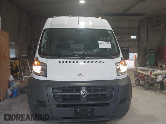 2018 Ram ProMaster Cargo with VIN 3C6URVJG7JE137890, listed as a IAAI auction lot 41781696 with 86,060 mi miles. Bid and sale history available at carsss.com. Image 12.