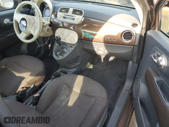 2014 FIAT 500 Pop with VIN 3C3CFFAR8ET259975, listed as a Copart auction lot 42727735 with 84,804 mi miles and Clean Title. Bid and sale history available at carsss.com. Image 8.