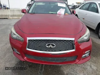 2014 Infiniti Q50 Premium with VIN JN1BV7AR7EM699016, listed as a IAAI auction lot 41858326 with 222,127 mi miles. Bid and sale history available at carsss.com. Image 10.