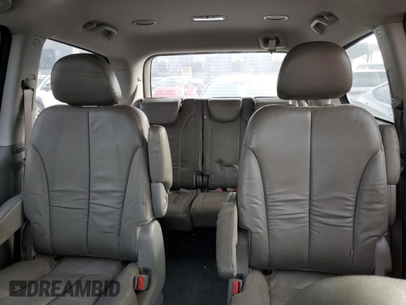 2012 Kia Sedona EX with VIN KNDMH4C71C6482571, listed as a Copart auction lot 43040415 with 111,640 mi miles and Clean Title. Bid and sale history available at carsss.com. Image 10.