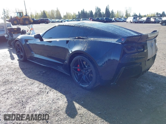 2018 Chevrolet Corvette Z06 3LZ with VIN 1G1YU2D62J5602073, listed as a IAAI auction lot 41999079 with 16,312 mi miles and . Bid and sale history available at DreamBid. Image 3.