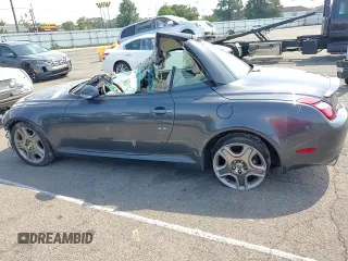 2006 Lexus SC 430 with VIN JTHFN48Y169001884, listed as a Copart auction lot 69249434 with 186,520 mi miles and Salvage Title. Bid and sale history available at DreamBid. Image 11.