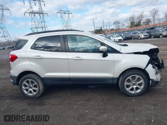2018 Ford EcoSport SE z VIN MAJ6P1UL6JC163354, wystawiony jako IAAI lot #41536386 z przebiegiem 87 925 mil mil oraz . Historia ofert i sprzedaży dostępna na DreamBid. Obrazek 14.