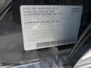 2014 Audi allroad Premium Plus with VIN WA1UFAFL7EA137326, listed as a Copart auction lot 50382785 with 127,351 mi miles and Clean Title. Bid and sale history available at carsss.com. Image 12.