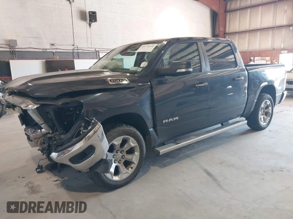 2019 Ram 1500 Big Horn/Lone Star with VIN 1C6RRFFG7KN817483, listed as a IAAI auction lot 40578098 with 81,739 mi miles. Bid and sale history available at carsss.com. Image 17.