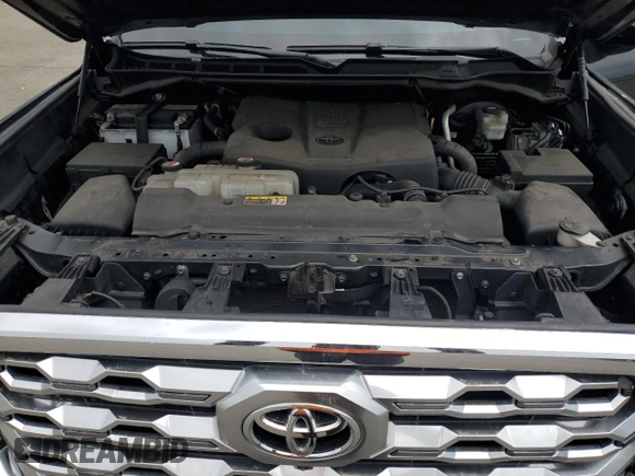 2022 Toyota Tundra 1794 Edition with VIN 5TFMA5DB6NX036927, listed as a Copart auction lot 56486805 with 67,634 mi miles and Salvage title. Bid and sale history available at DreamBid. Image 11.