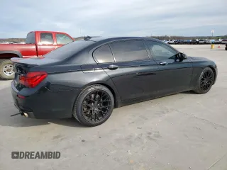 2015 BMW 7 Series 750Li xDrive z VIN WBAYF8C54FD654540, wystawiony jako Copart lot #49346035 z przebiegiem 98 336 mil mil oraz Szkoda całkowita • Salvage title. Historia ofert i sprzedaży dostępna na DreamBid. Obrazek 3.