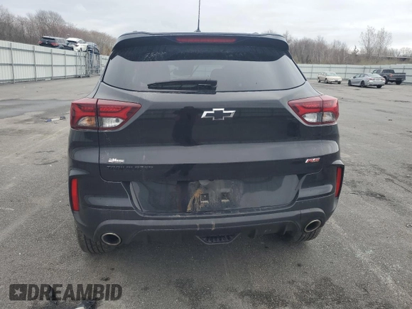 2023 Chevrolet TrailBlazer RS with VIN KL79MTSL6PB128260, listed as a Copart auction lot 52283035 with 55,086 mi miles and Salvage Title. Bid and sale history available at DreamBid. Image 6.