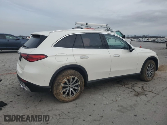 2023 Mercedes-Benz GLC with VIN W1NKM4GB1PU026047, listed as a Copart auction lot 49234285 with 20,139 mi miles and Salvage Title. Bid and sale history available at carsss.com. Image 3.