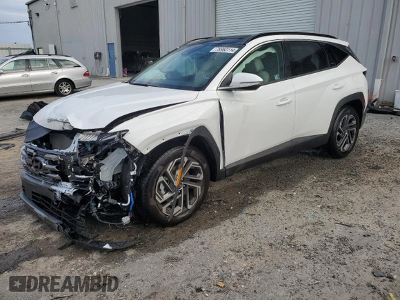 2025 Hyundai Tucson Limited with VIN 5NMJE3DE1SH445766, listed as a Copart auction lot 78960114 with 2,465 mi miles and Non Repairable. Bid and sale history available at carsss.com. Image 1.