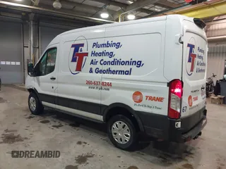 2021 Ford Transit Cargo with VIN 1FTBR1C82MKA29712, listed as a IAAI auction lot 41463781 with 83,961 mi miles and . Bid and sale history available at DreamBid. Image 3.
