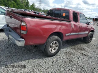 2002 Toyota Tundra SR5 with VIN 5TBRN34122S247087, listed as a Copart auction lot 53264195 with Not Provided miles and Salvage Title. Bid and sale history available at DreamBid. Image 3.