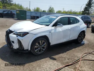 2023 Lexus UX 250h F Sport z VIN JTHB9JBH1P2067579, wystawiony jako Copart lot #56911775 z przebiegiem 15 890 mil mil oraz Szkody całkowita. Historia ofert i sprzedaży dostępna na DreamBid. Obrazek 1.