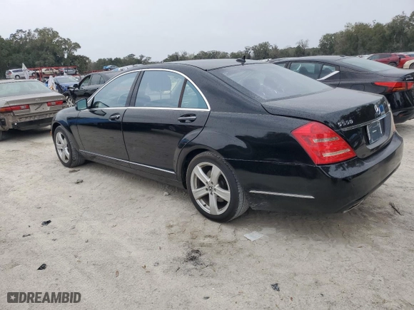 2011 Mercedes-Benz S-Class S 550 with VIN WDDNG8GB8BA373720, listed as a Copart auction lot 46186915 with 106,161 mi miles and Clean Title. Bid and sale history available at carsss.com. Image 2.