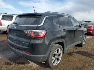 2018 Jeep Compass Limited with VIN 3C4NJDCB3JT180277, listed as a Copart auction lot 43938645 with 83,736 mi miles and Salvage Title. Bid and sale history available at carsss.com. Image 3.