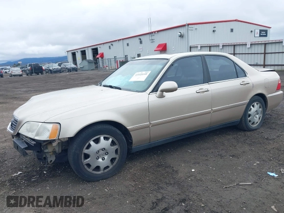 2000 Acura RL with VIN JH4KA9657YC008473, listed as a IAAI auction lot 41935155 with 216,629 mi miles. Bid and sale history available at carsss.com. Image 18.