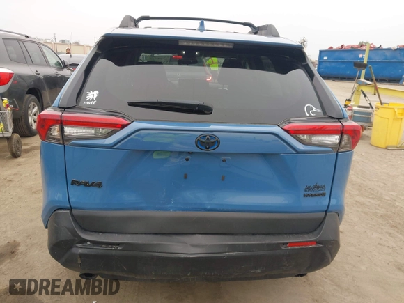 2023 Toyota RAV4 Hybrid XLE with VIN 2T3UWRFV0PW174552, listed as a IAAI auction lot 42499769 with 40,701 mi miles and . Bid and sale history available at DreamBid. Image 16.