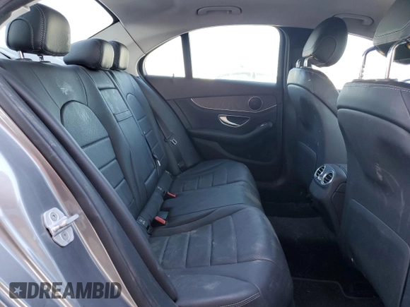 2016 Mercedes-Benz C 300 with VIN 55SWF4JB7GU109002, listed as a Copart auction lot 58001245 with 109,289 mi miles and Salvage title. Bid and sale history available at DreamBid. Image 10.