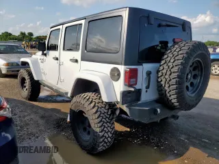 2017 Jeep Wrangler Unlimited Sahara with VIN 1C4HJWEG0HL585262, listed as a Copart auction lot 58748155 with 133,267 mi miles and Salvage title. Bid and sale history available at DreamBid. Image 2.