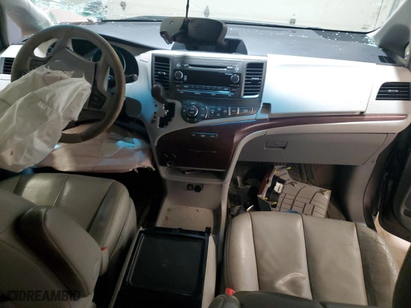 2012 Toyota Sienna XLE AAS with VIN 5TDYK3DC6CS263811, listed as a Copart auction lot 52485765 with 0 mi miles and Salvage Title. Bid and sale history available at carsss.com. Image 8.
