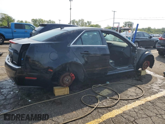 2008 Cadillac CTS RWD w/1SB with VIN 1G6DP57V880109705, listed as a Copart auction lot 69498214 with 0 mi miles and Clean Title. Bid and sale history available at carsss.com. Image 3.