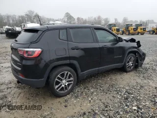 2019 Jeep Compass Sport with VIN 3C4NJCAB1KT850956, listed as a Copart auction lot 47851285 with 26,301 mi miles and Salvage title. Bid and sale history available at DreamBid. Image 3.