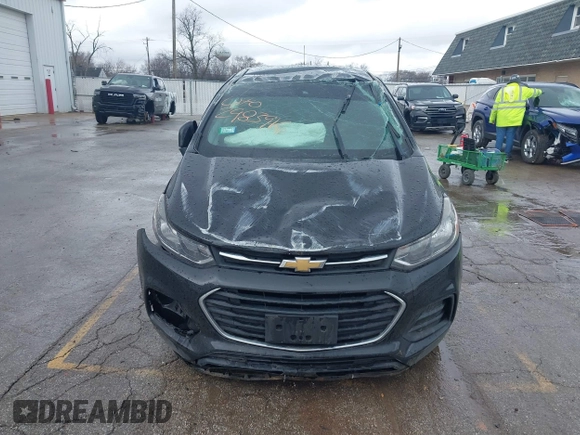 2018 Chevrolet Trax LS with VIN 3GNCJKSB5JL250074, listed as a IAAI auction lot 41727033 with 91,116 mi miles. Bid and sale history available at carsss.com. Image 12.