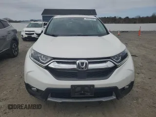 2019 Honda CR-V EX with VIN 2HKRW2H50KH673989, listed as a Copart auction lot 49255695 with 36,278 mi miles and Salvage Title. Bid and sale history available at DreamBid. Image 5.