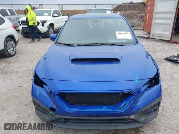 2022 Subaru WRX Premium with VIN JF1VBAF67N9012995, listed as a IAAI auction lot 41633017 with 40,264 mi miles. Bid and sale history available at carsss.com. Image 13.