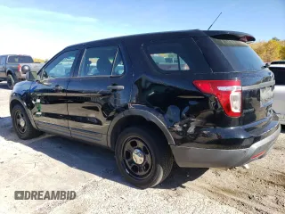 2014 Ford Utility Police Interceptor with VIN 1FM5K8AR0EGB27353, listed as a Copart auction lot 77555854 with 100,315 mi miles and Clean Title. Bid and sale history available at carsss.com. Image 2.
