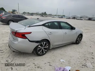 2018 Nissan Maxima S with VIN 1N4AA6AP2JC399726, listed as a Copart auction lot 51478355 with 48,171 mi miles and Salvage Title. Bid and sale history available at DreamBid. Image 3.