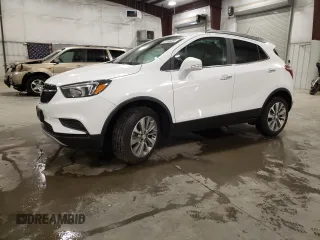 2019 Buick Encore Preferred with VIN KL4CJASB9KB935811, listed as a Copart auction lot 54166495 with 18,221 mi miles and Salvage Title. Bid and sale history available at carsss.com. Image 1.