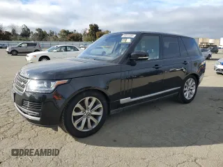2017 Land Rover Range Rover with VIN SALGR2FV4HA346814, listed as a Copart auction lot 46533285 with 91,818 mi miles and Clean title. Bid and sale history available at DreamBid. Image 1.