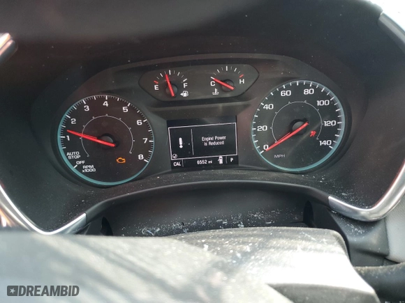 2024 Chevrolet Equinox LS with VIN 3GNAXHEGXRL138690, listed as a Copart auction lot 52416625 with 6,552 mi miles and Salvage Title. Bid and sale history available at carsss.com. Image 9.