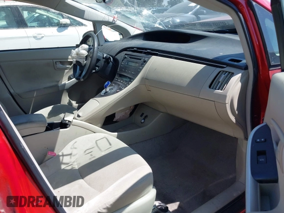 2011 Toyota Prius I with VIN JTDKN3DU6B1458518, listed as a IAAI auction lot 39235652 with 244,721 mi miles. Bid and sale history available at carsss.com. Image 5.