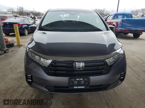 2022 Honda Odyssey Touring with VIN 5FNRL6H85NB023052, listed as a Copart auction lot 50884735 with 54,952 mi miles and Salvage Title. Bid and sale history available at DreamBid. Image 5.
