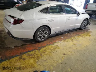 2023 Hyundai Sonata SEL with VIN KMHL64JA1PA335262, listed as a Copart auction lot 45699895 with 3,800 mi miles and Salvage Title. Bid and sale history available at carsss.com. Image 3.