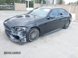 2022 Mercedes-Benz C 300 with VIN W1KAF4GBXNR037485, listed as a IAAI auction lot 41901915 with 36,504 mi miles and . Bid and sale history available at DreamBid. Image 6.