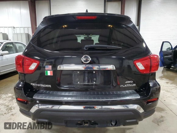 2020 Nissan Pathfinder Platinum с VIN 5N1DR2DM6LC650174, выставлен на аукционе Copart как лот 49220735 с пробегом 18 633 миль миль и Списание • Salvage title. История ставок и продаж доступна на DreamBid. Изображение 6.