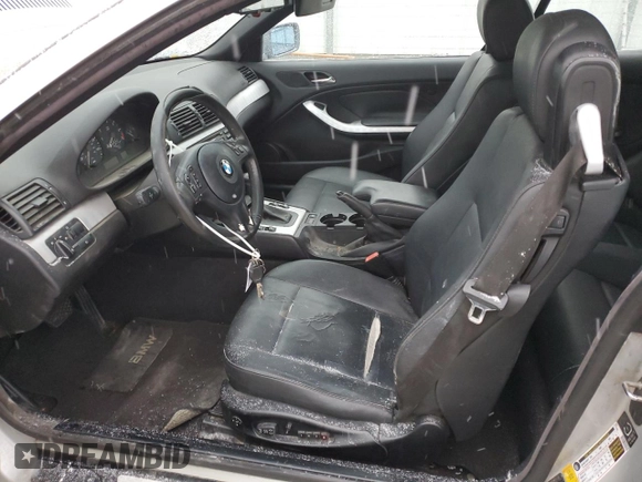2005 BMW 3 Series 325Ci with VIN WBABW33415PL39286, listed as a Copart auction lot 44674025 with 183,711 mi miles and Salvage Title. Bid and sale history available at carsss.com. Image 7.