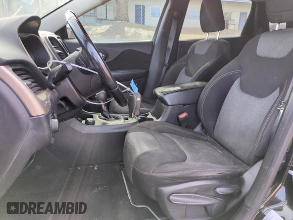 2016 Jeep Cherokee Sport with VIN 1C4PJMAS9GW344548, listed as a Copart auction lot 49256645 with 105,282 mi miles and Salvage Title. Bid and sale history available at carsss.com. Image 7.