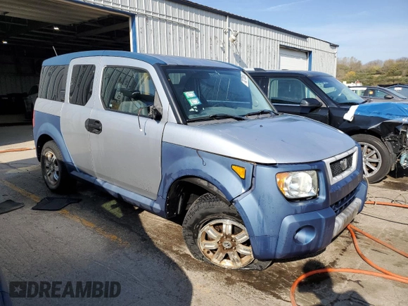 2006 Honda Element EX with VIN 5J6YH186X6L014497, listed as a Copart auction lot 78278854 with 74,987 mi miles and Salvage Title. Bid and sale history available at DreamBid. Image 4.