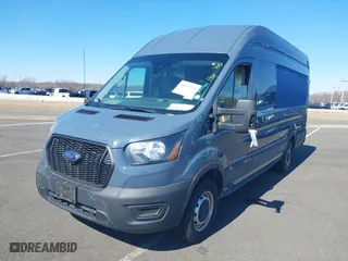 2021 Ford Transit Cargo Van with VIN 1FTBR3X88MKA54264, listed as a IAAI auction lot 41671751 with 74,779 mi miles. Bid and sale history available at carsss.com. Image 17.