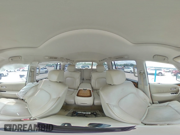 2013 Infiniti QX56 with VIN JN8AZ2NF3D9550754, listed as a Copart auction lot 54130675 with 202,669 mi miles and Salvage title. Bid and sale history available at DreamBid. Image 15.