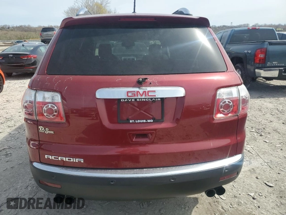2009 GMC Acadia SLT1 with VIN 1GKER23D99J218004, listed as a Copart auction lot 51415035 with 130,449 mi miles and Salvage Title. Bid and sale history available at carsss.com. Image 6.