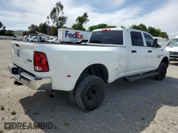 2014 Ram 3500 Tradesman z VIN 3C63RRGJ8EG220695, wystawiony jako Copart lot #57074635 z przebiegiem 162 890 mil mil oraz Tytuł czysty. Historia ofert i sprzedaży dostępna na DreamBid. Obrazek 3.